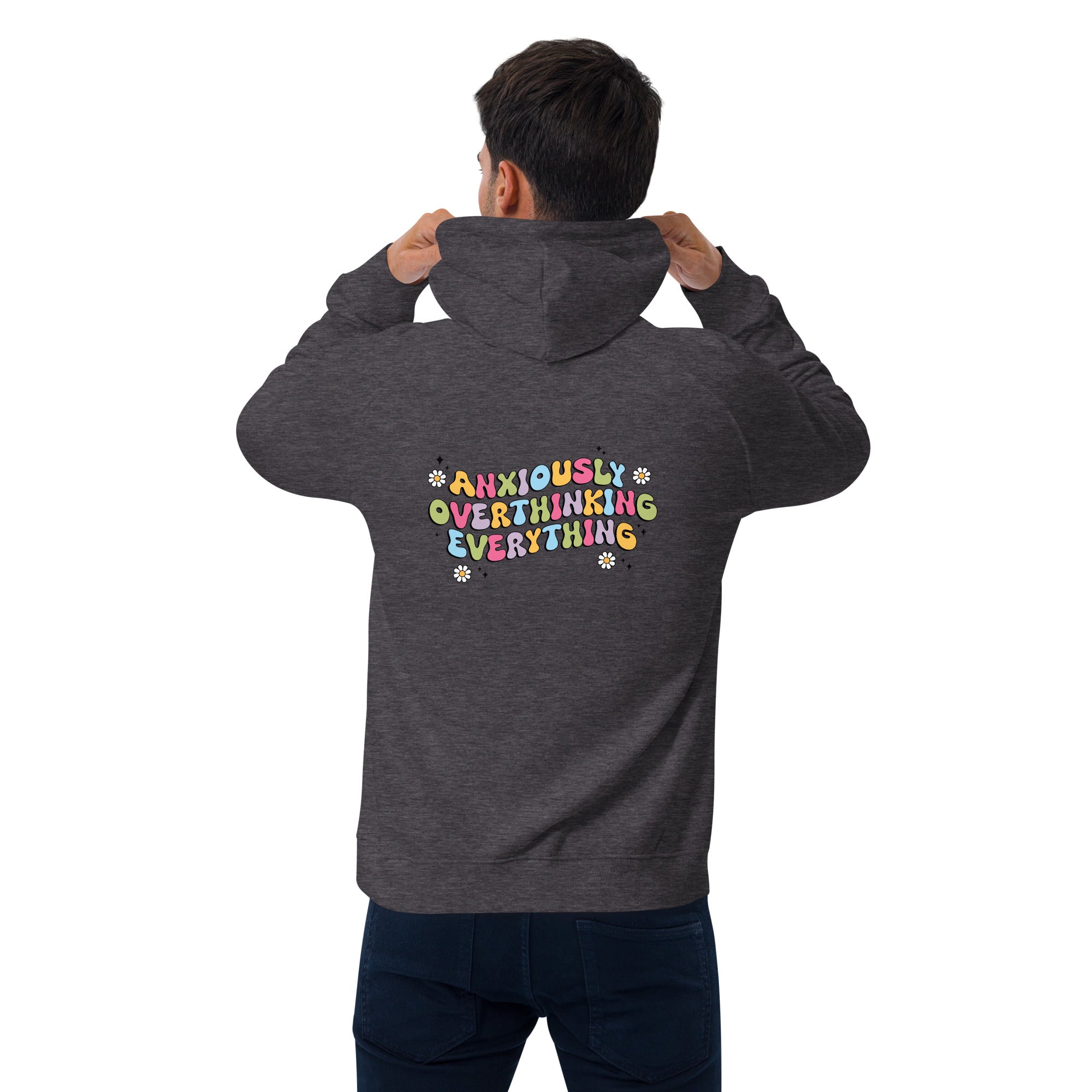 Overthinking Unisex Eco Hoodie